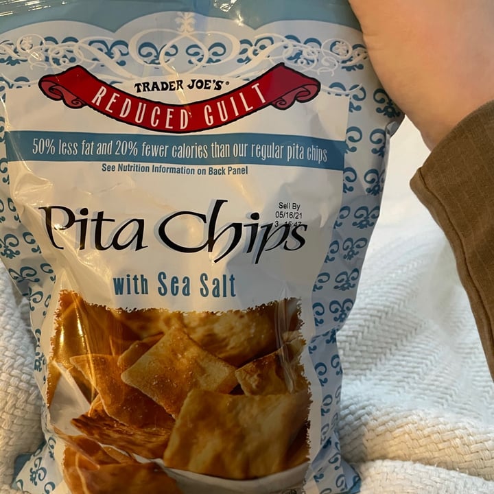Trader Joe's Reduced Guilt Pita Chips with Sea Salt Review abillion