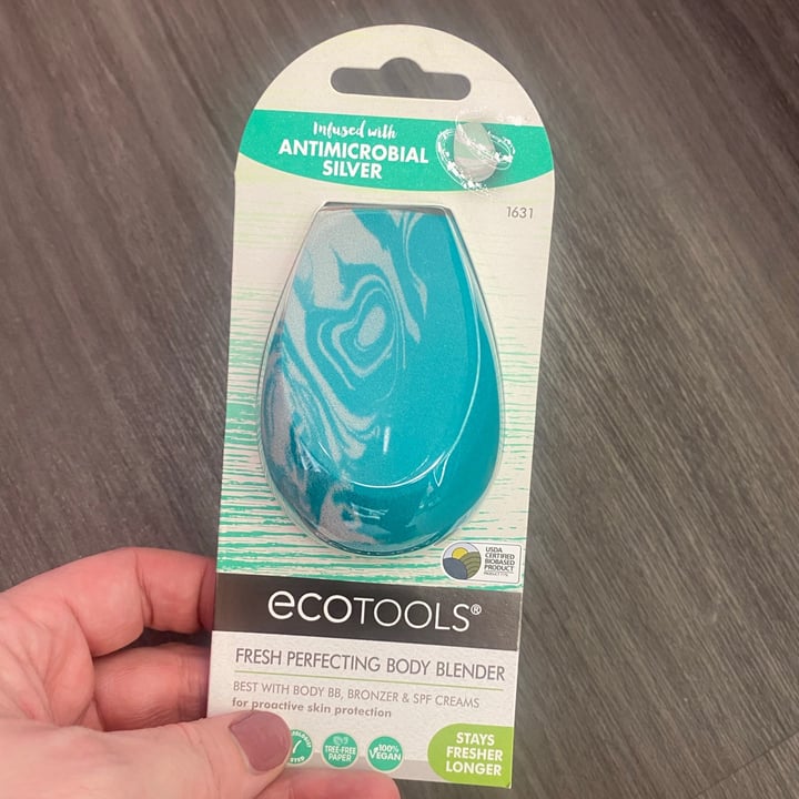 review photo of EcoTools Blending Sponge - Marble shared by @jkmonterio on 12 Dec 2020 - review