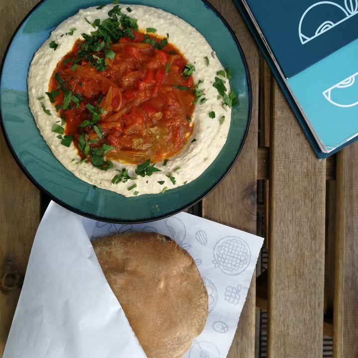 review photo of Tel Aviv Food & Wine Hummus With Shakshuka shared by @avocadoaddicted on 23 Jan 2021 - review