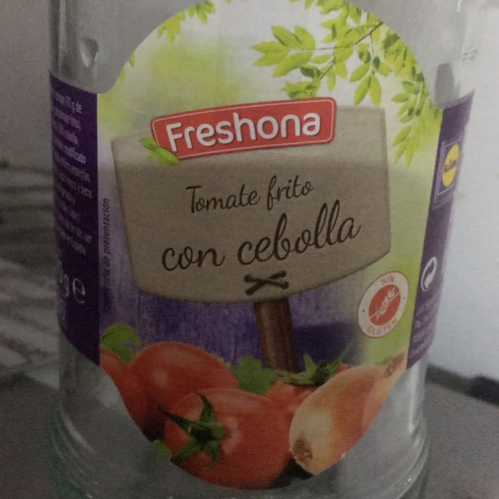 photo of Freshona Tomate frito con cebolla shared by @cumpledesusana23 on  29 Jun 2021 - review