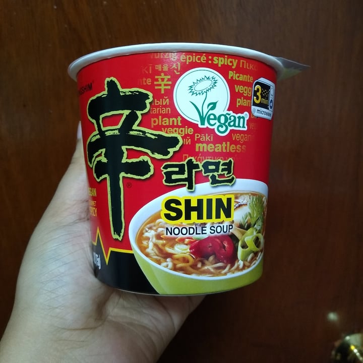 photo of NONGSHIM (농심) Shin Cup Noodle Soup shared by @nnokshi on  29 Jul 2021 - review