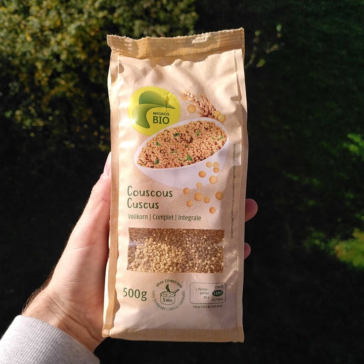 photo of Migros Bio Couscous Vollkorn shared by @letsgetit on  16 Oct 2022 - review