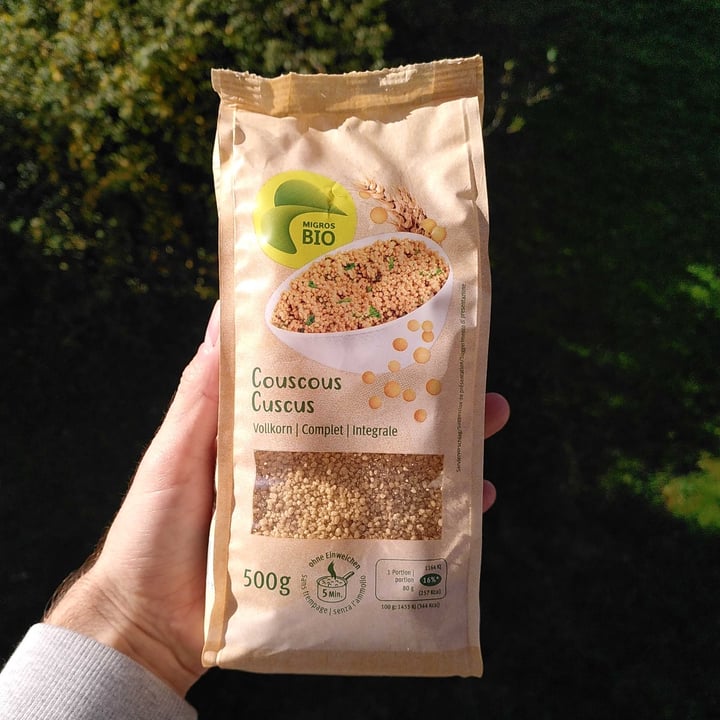 review photo of Migros Bio Couscous Vollkorn shared by @letsgetit on 16 Oct 2022 - review