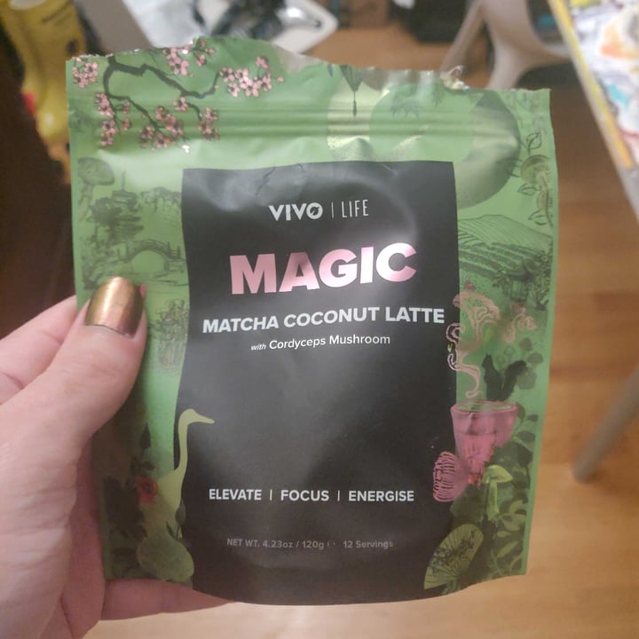 photo of Vivo Life Magic Matcha Coconut Latte shared by @chartreusehair on  11 Dec 2020 - review