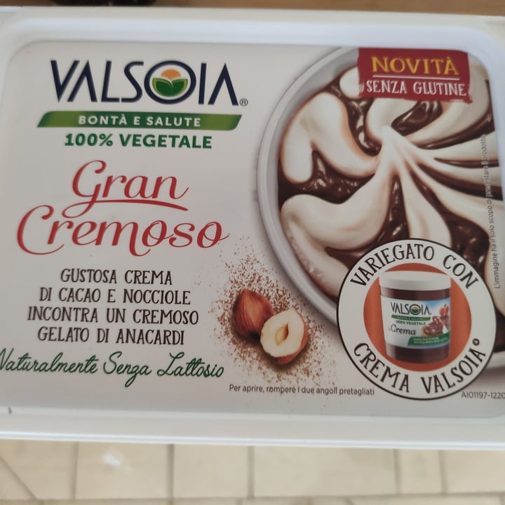 photo of Valsoia Gran cremoso shared by @lindalazza97 on  27 Jun 2022 - review
