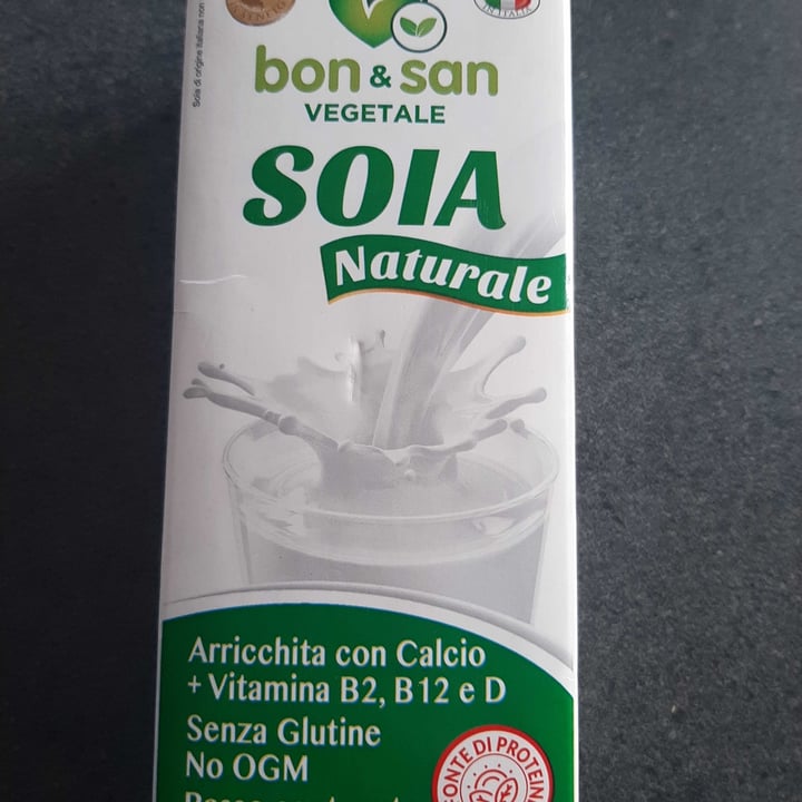 photo of Bon e San vegetale Bevanda Vegetale Sdi Soia Naturale shared by @alessia78 on  13 Mar 2022 - review