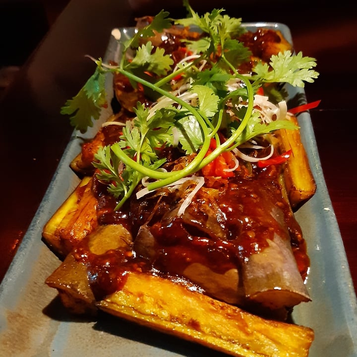 photo of Pi Vegetarian Saigon Eggplant with Spring Onions shared by @floriance on  23 Feb 2021 - review