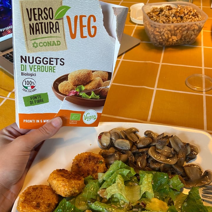 photo of Verso Natura Conad Veg Nuggets di verdure bio shared by @benedettagianna on  03 Oct 2021 - review