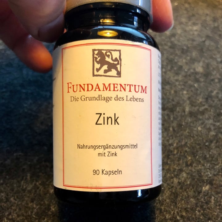 photo of Fundamentum Zink shared by @ruebenbraut on  13 Oct 2020 - review