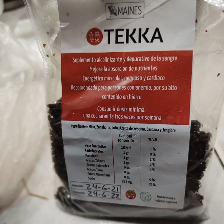 photo of Maines Tekka shared by @gri12 on  21 Dec 2021 - review