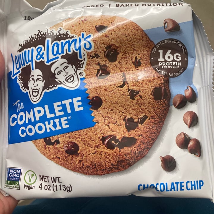 photo of Lenny & Larry’s The Complete Cookie Chocolate Chip shared by @rvtvegangirl on  07 Dec 2020 - review