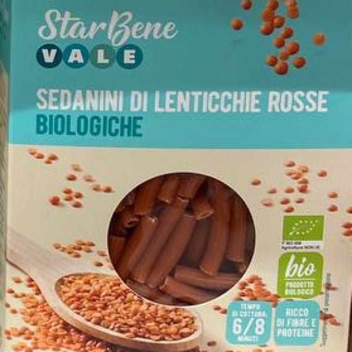 photo of starbene Vale sedatini di lenticche rosse bio shared by @chiacampo on  19 Mar 2022 - review