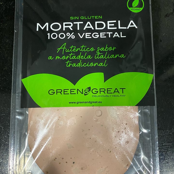 photo of Green&Great Mortadela shared by @beaandveganfood on  22 Nov 2022 - review