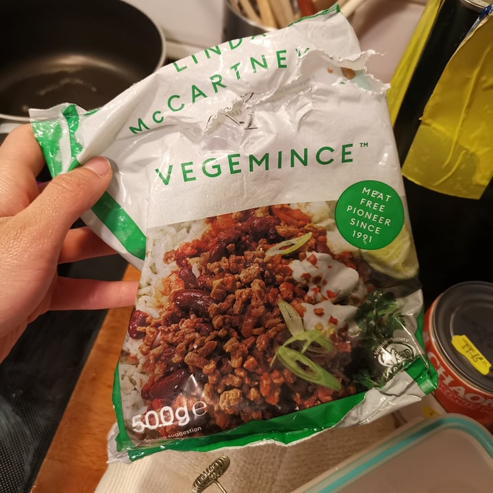 photo of Linda McCartney's Vegemince shared by @annamango on  25 Jun 2021 - review