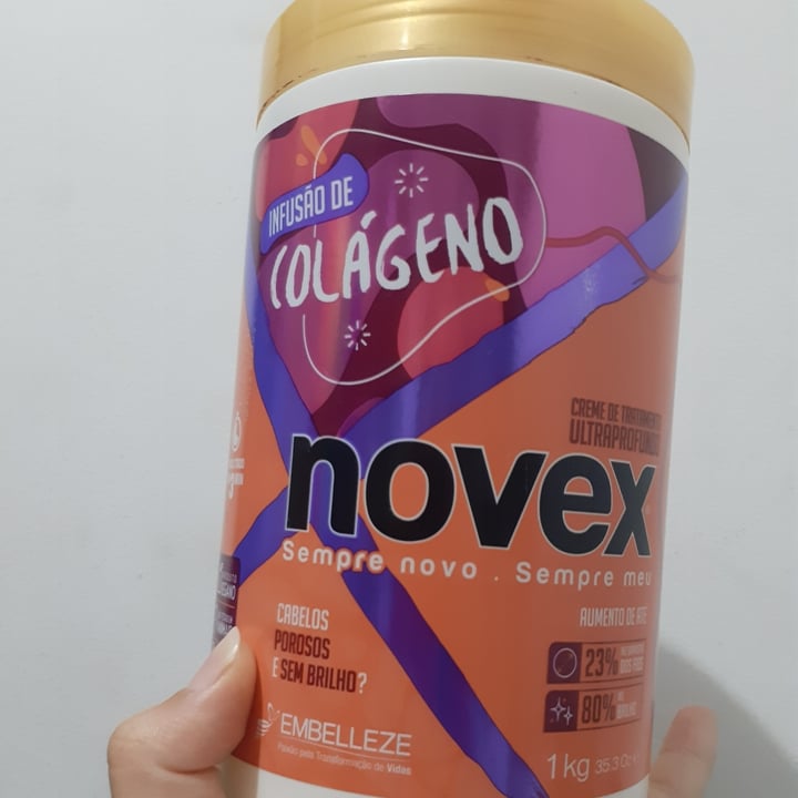 photo of Novex Creme De Tratamento Ultraprofundo - Infusão De Colágeno shared by @kiraviskin on  15 Nov 2021 - review