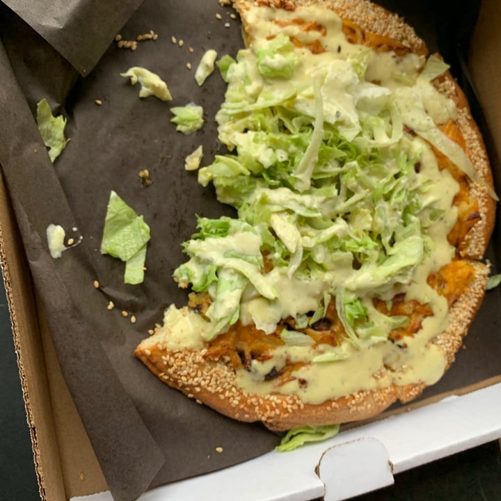 review photo of Democracy* Big Mac Pizza shared by @happyhealthyvegans on 28 Oct 2020 - review