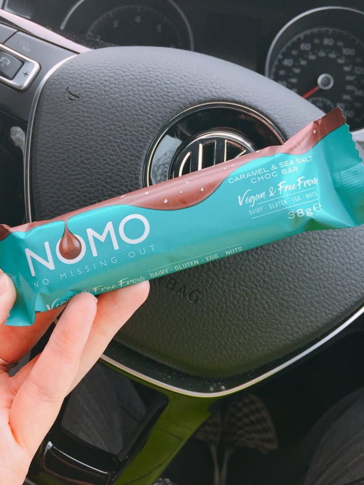review photo of NOMO Caramel & Sea Salt Choc Bar shared by @jessxvx on 24 Feb 2020 - review