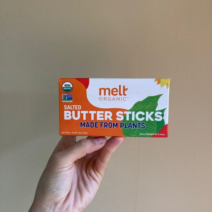 photo of Melt Organic Melt organic Salted Butter Sticks shared by @taysavage on  28 Sep 2022 - review