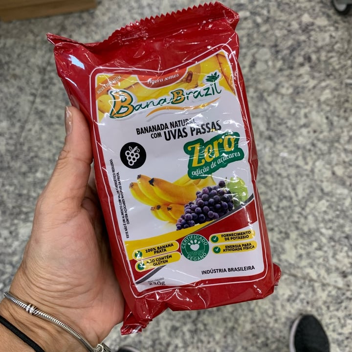 photo of Banana brasil Banana Natural  Com Passas shared by @marciapinheiro on  30 Sep 2022 - review