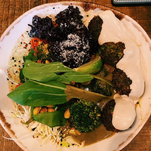 菜肴“Soul Warming Green Curry”的照片