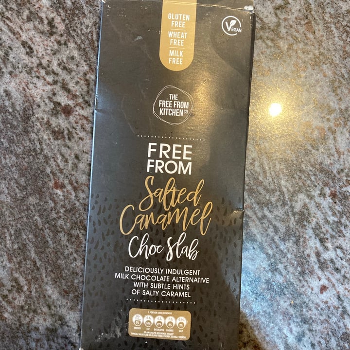 review photo of The Free From Kitchen Co. Salted Caramel Chocolate Slab shared by @charlouise on 20 Aug 2020 - review
