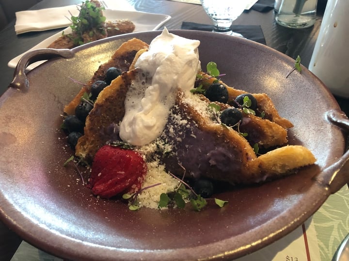 photo of Salt and Pepper Cafe Ube French Toast shared by @kvalera on  06 Mar 2020 - review