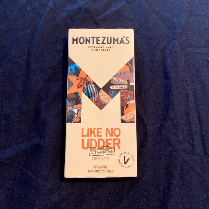 photo of Montezuma's Like No Udder Milk Chocolate Orange 🍊 shared by @gutterglitter on  07 Aug 2021 - review