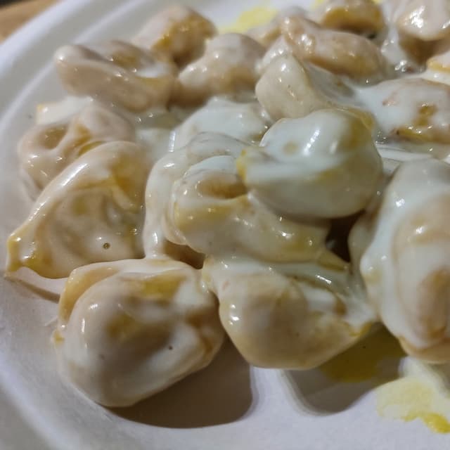 Photo of the dish “Tortellini con panna, vegani 🌿”