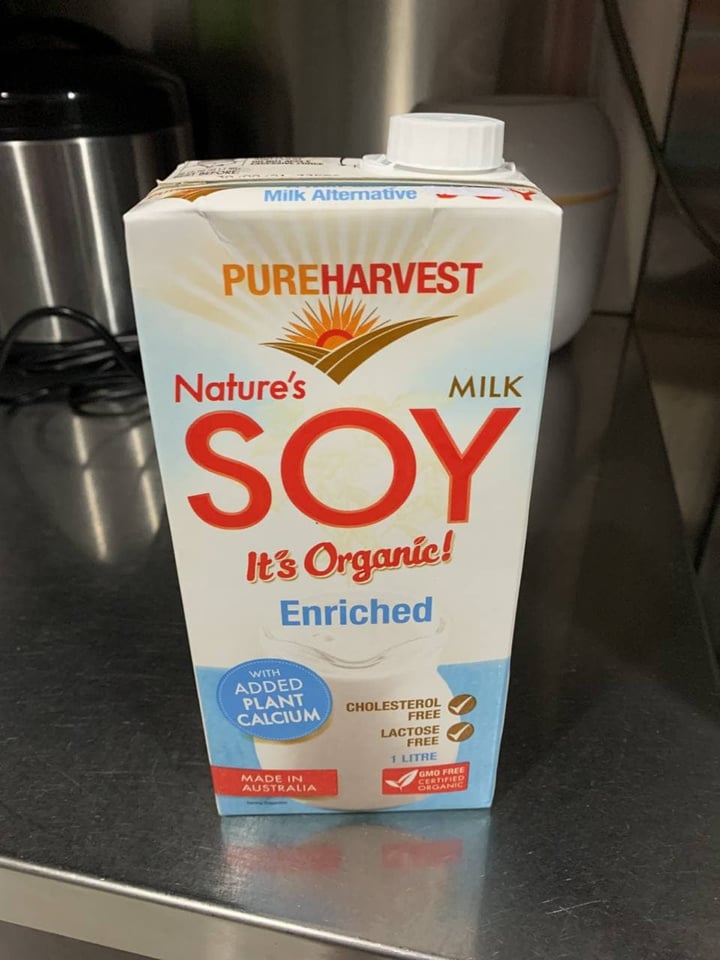 photo of Pureharvest Soy Milk Enriched shared by @yan-soon on  28 Apr 2021 - review