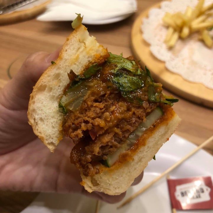 photo of Nature Cafe Spicy Satay Burger (Beyond Burger) shared by @eritakay on  30 Mar 2019 - review