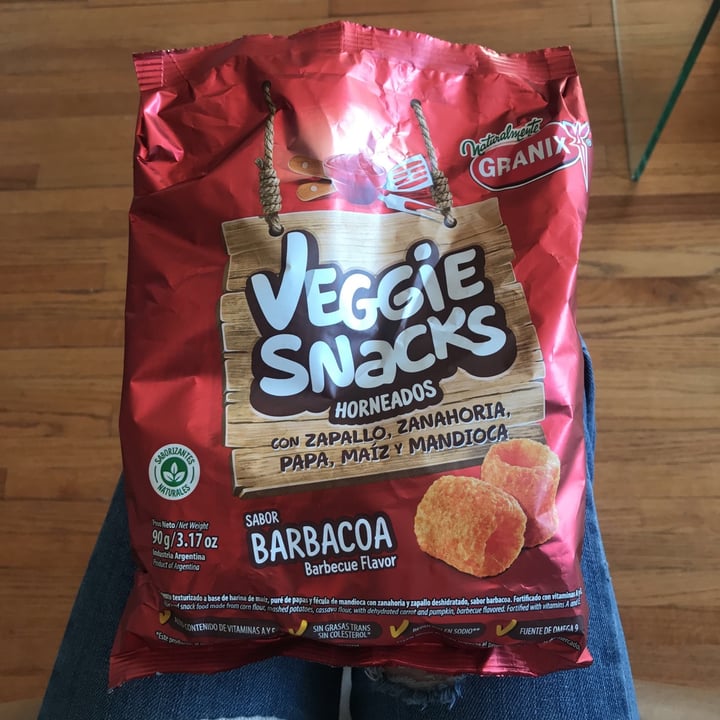 photo of Granix Veggie Snacks Sabor Barbacoa shared by @chloe-puravida on  20 Jun 2021 - review