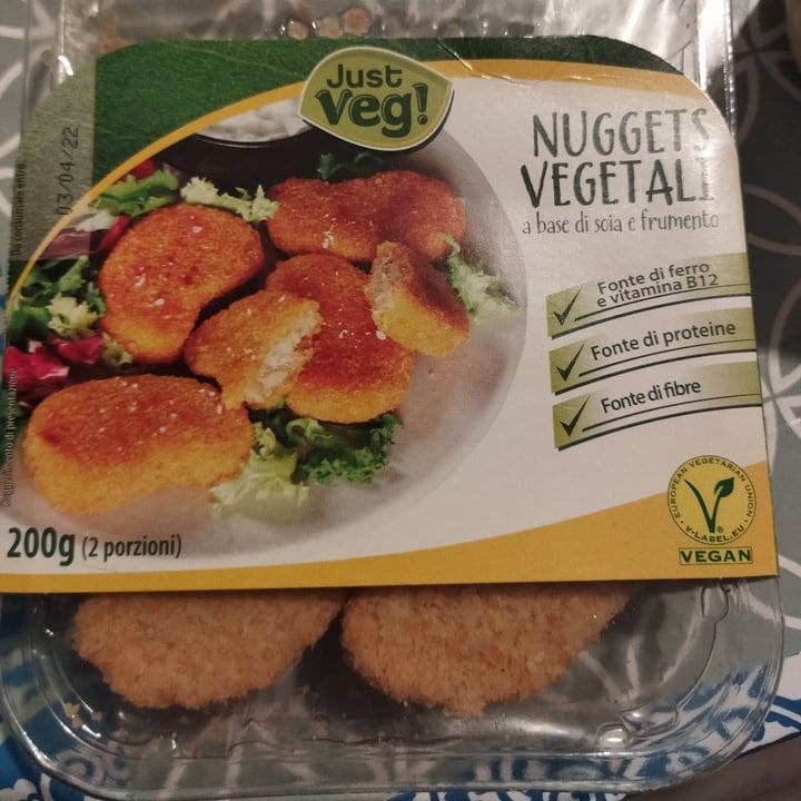 photo of Just Veg! (ALDI Italy) Nuggets shared by @saarare on  06 Apr 2022 - review