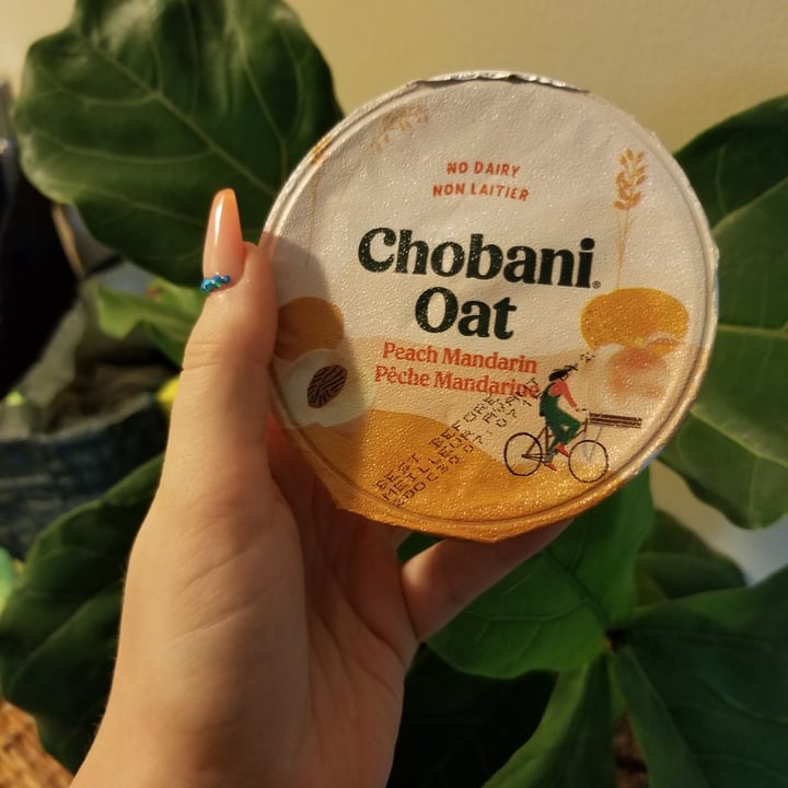 photo of Chobani Oat-Based Peach Mandarin Yogurt shared by @mermaidgirl on  18 Sep 2020 - review