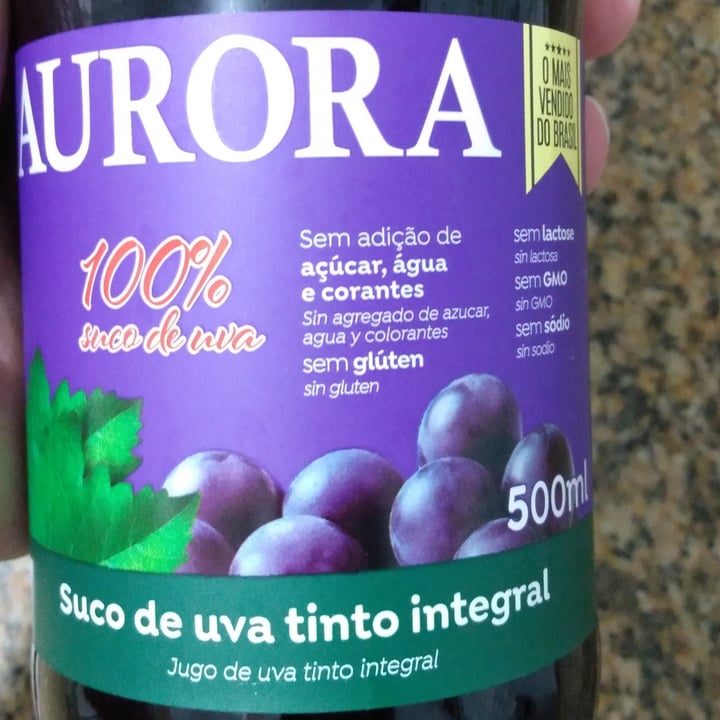 photo of Aurora vinicola Suco de uva shared by @geraldorosa on  30 Apr 2022 - review