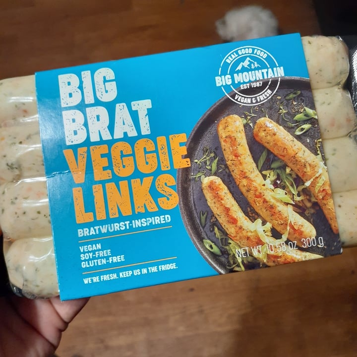 photo of Big Mountain Foods Big Brat Veggie Links shared by @startingattheroots on  02 Dec 2021 - review