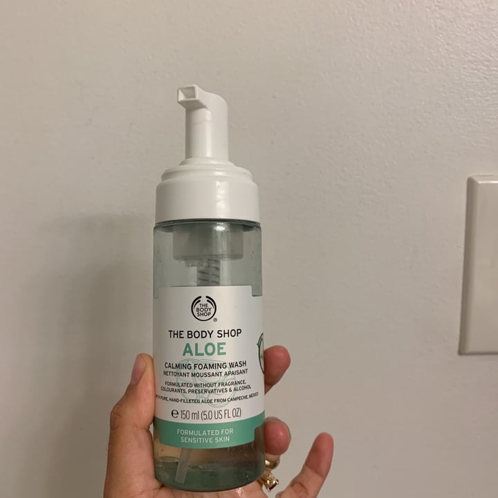 photo of The Body Shop Aloe Calming Foaming Wash shared by @ines2003 on  29 Apr 2020 - review