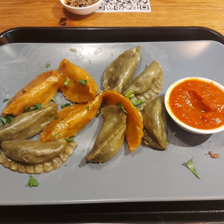 review photo of momos Veggie dumplings shared by @martinac on 06 Jan 2022 - review
