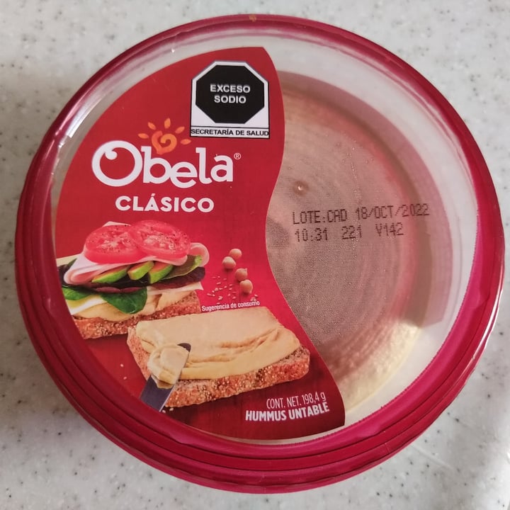 photo of Obela Hummus Clásico shared by @tlacomiztli on  16 Oct 2022 - review