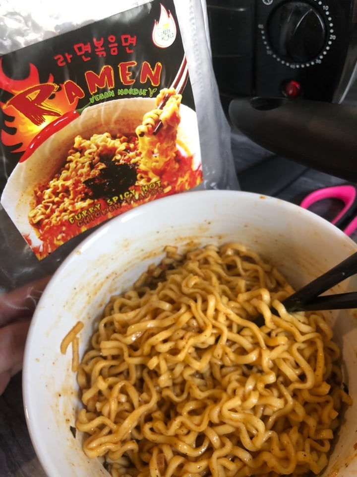 review photo of Green World Spicy Ramen Noodle Green World Spicy Ramen Noodle shared by @adelynetee on 10 Dec 2019 - review