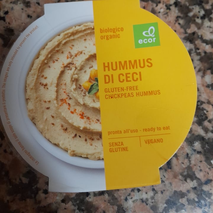 photo of Ecor Hummus di ceci shared by @giulipimpiveg on  17 Apr 2022 - review