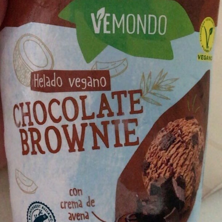 review photo of Vemondo Helado Vegano Chocolate Brownie shared by @luucortinez on 17 Oct 2022 - review