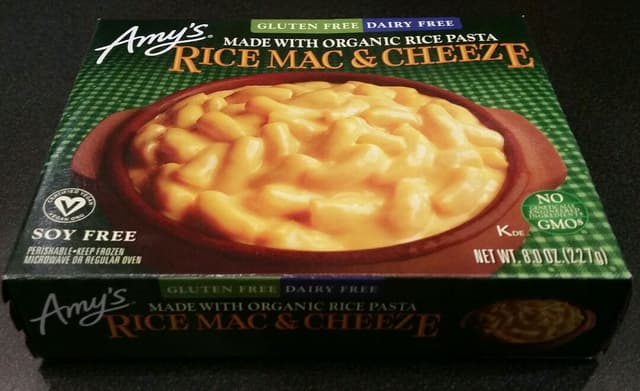 Photo of the dish “Amy's Dairy-free Rice Mac & Cheeze”