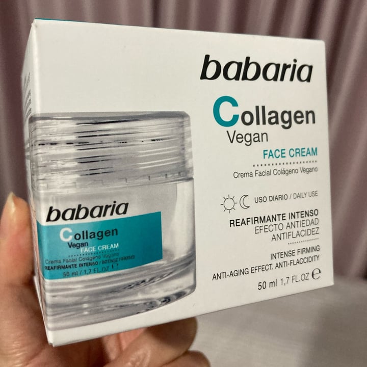 photo of Babaria Face Cream collagen shared by @moraviajetariana on  09 Dec 2022 - review