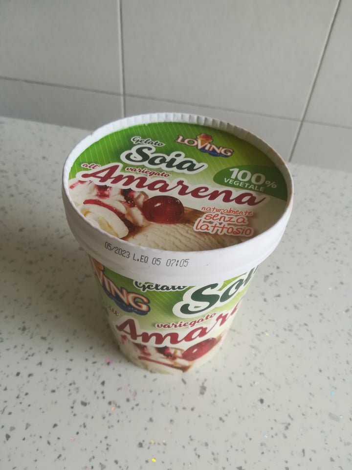 photo of Loving Gelato Soia Variegato all'Amarena shared by @ste97 on  11 Jun 2022 - review