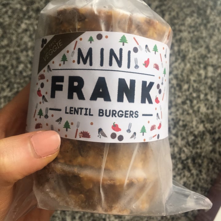 photo of Frank Mini hamburguesa de lentejas shared by @sofilunacrisman on  12 Jun 2021 - review