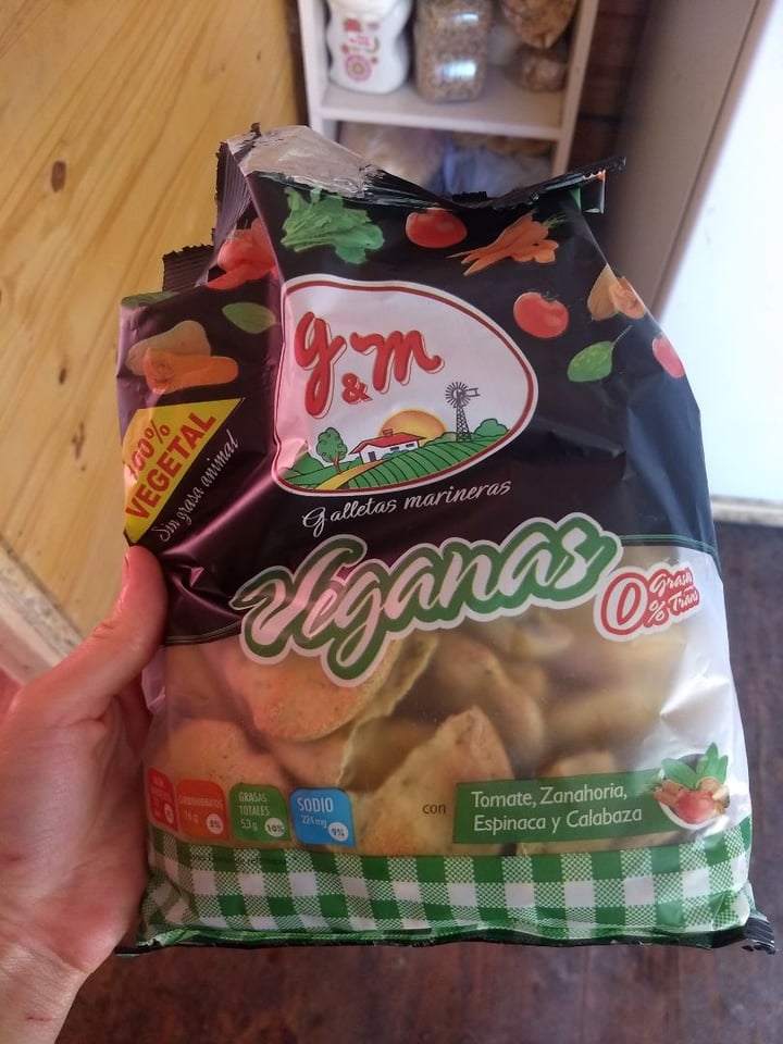 photo of G&M Galletas Marineras Veganas shared by @vicgodoy on  30 Apr 2020 - review