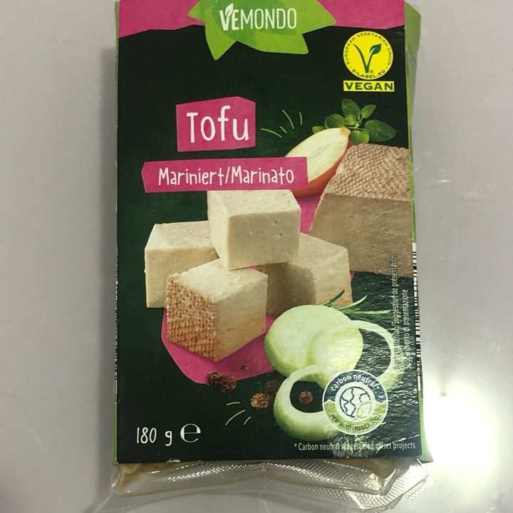 photo of Vemondo Tofu Marinato shared by @francyveg86 on  04 Sep 2022 - review