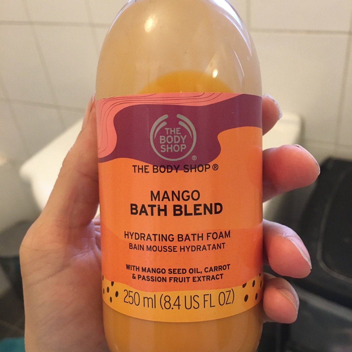 The Body Shop Mango bath blend Review | abillion