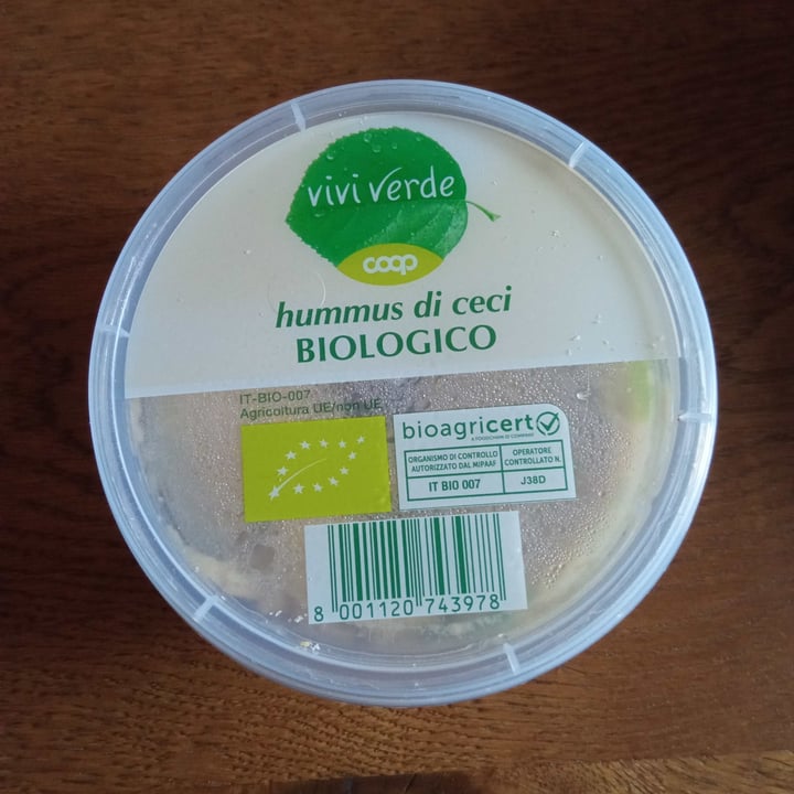 photo of Vivi Verde Coop Hummus Di Ceci shared by @wondervegan on  25 Sep 2021 - review