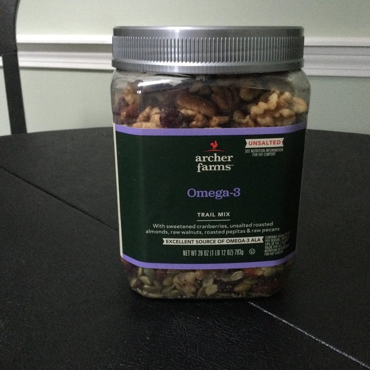 photo of Archer Farms Omega 3 Trail Mix shared by @mmdolan on  30 Dec 2020 - review